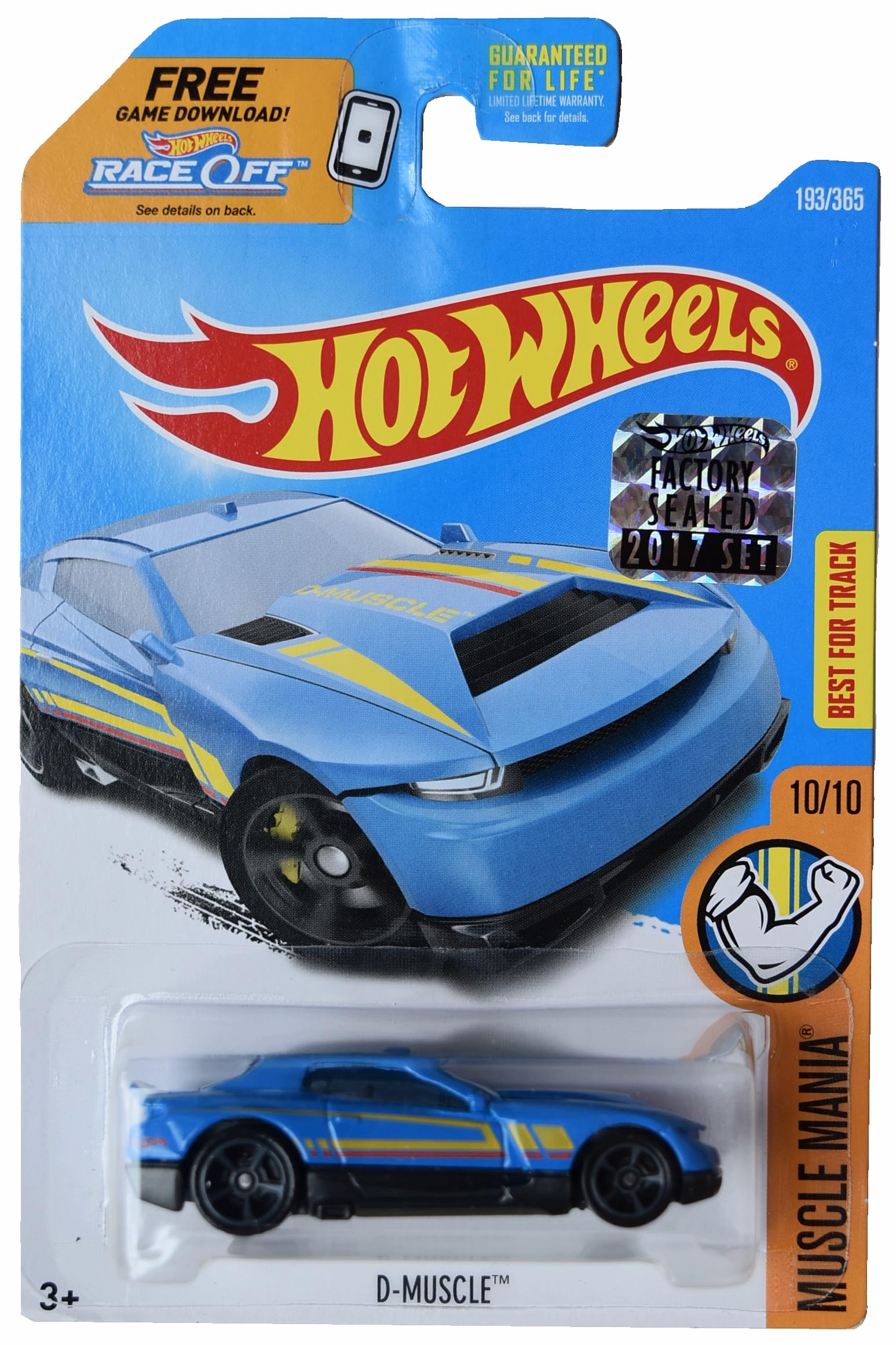 Amazon.com: Matchbox Hot Wheels D Muscle, Muscle Mania 10/10 [Blue